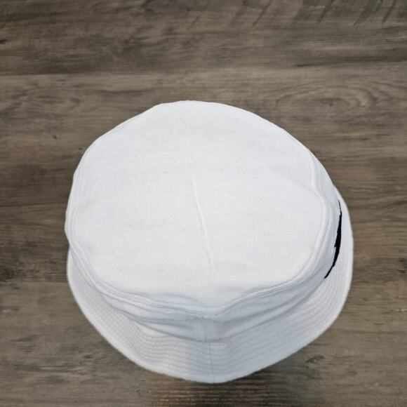 Vintage Notre Dame Bucket Hat 90s White Blue Fighting Irish ND NCAA Fleece Retro - Picture 7 of 9